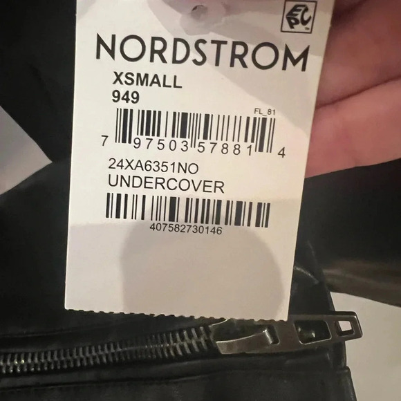 NWT BLANK NYC Faux Leather Moto Jacket - Picture 8 of 8